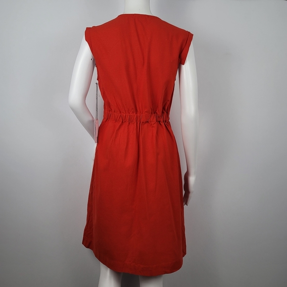 Anthropologie 34°N 118°W The Goods Silk Tie Dress - Picture 8 of 11